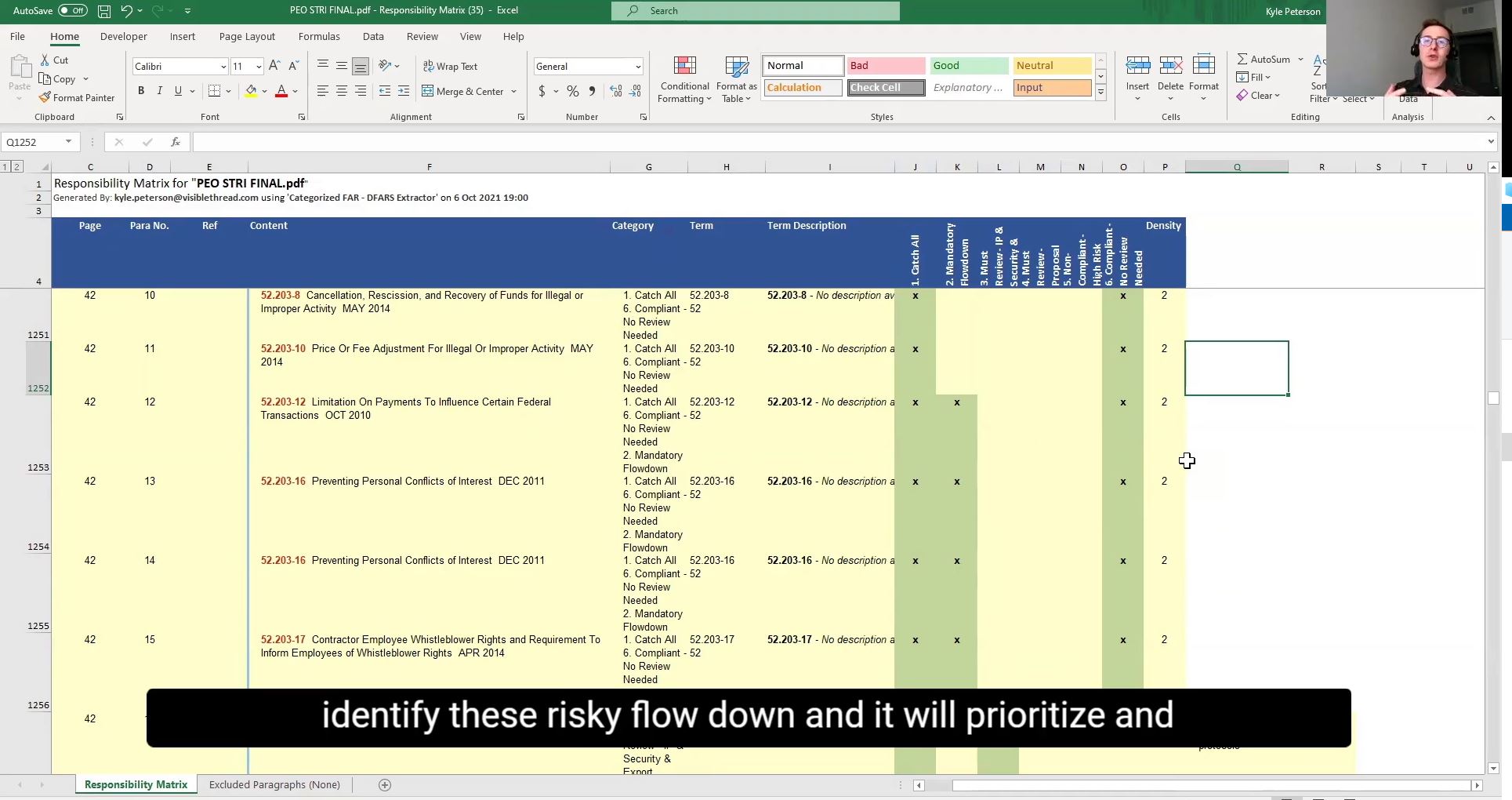 How To Automatically Extract FAR Clauses From RFPs