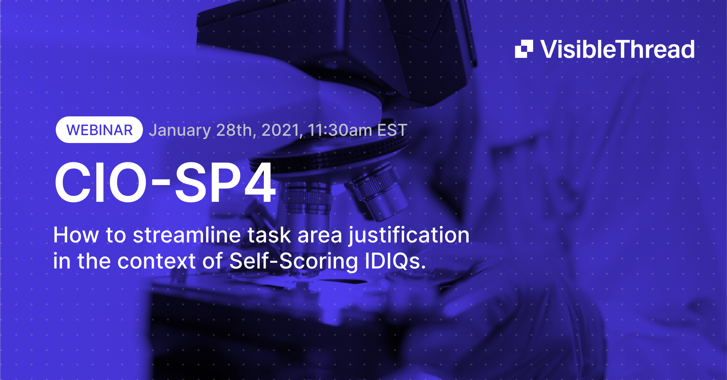 CIO-SP4 Webinar
