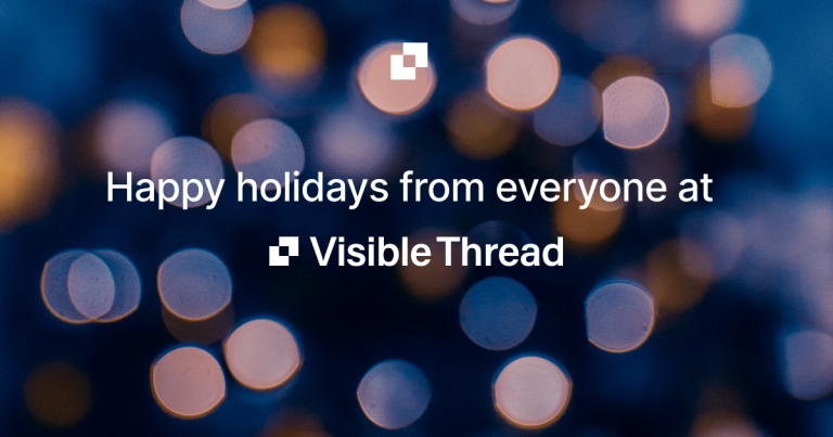 Happy Holidays from VisibleThread