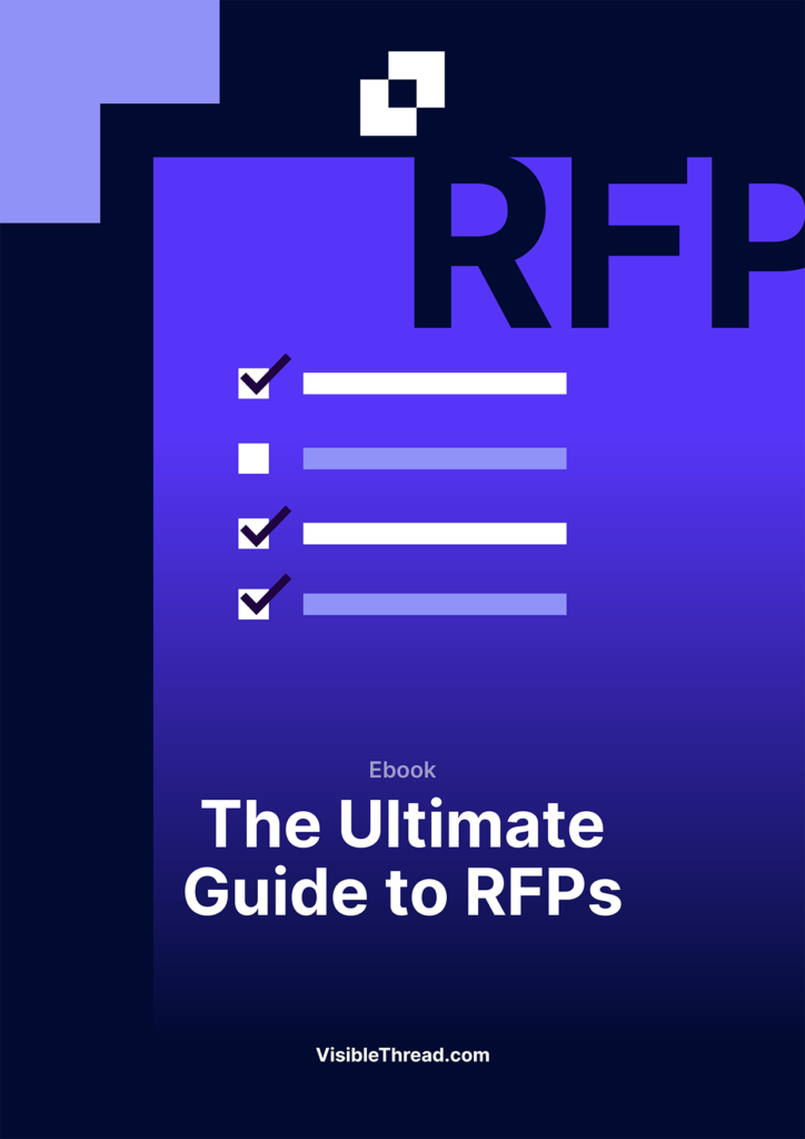 Front Cover VisibleThread - The Ultimate Guide to RFPs_2023