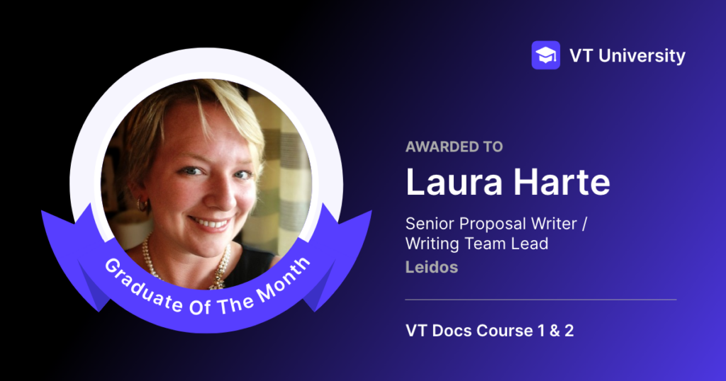 VT Graduate of the month – Laura Harte