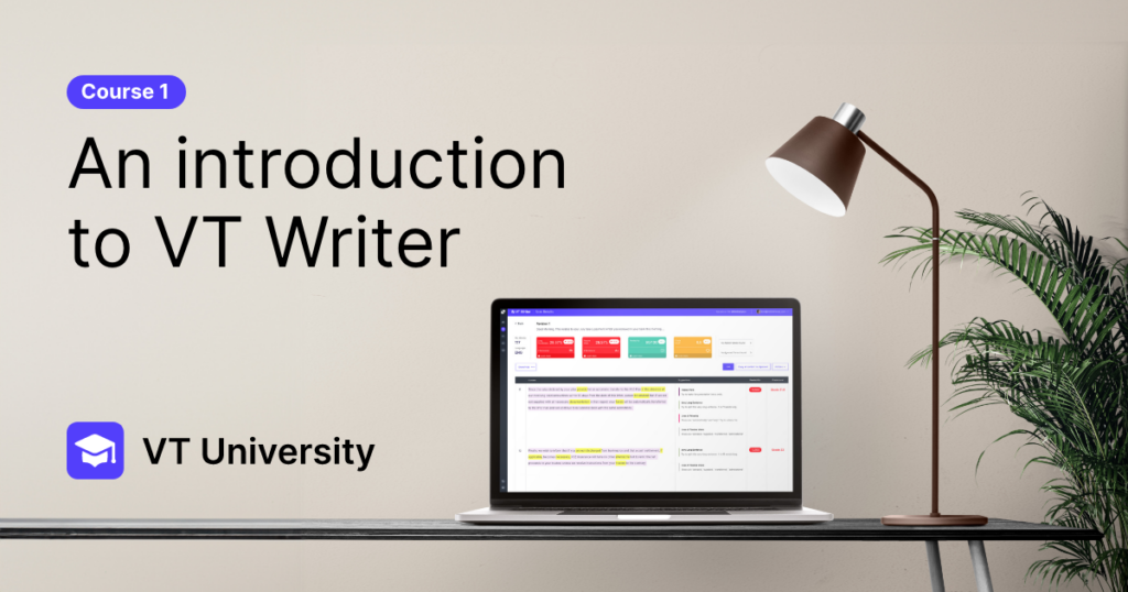 VT Writer – Course 1