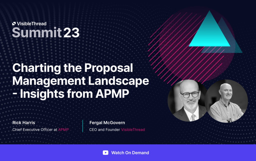 Charting the Proposal Management Landscape - Insights from APMP on-demand webinar