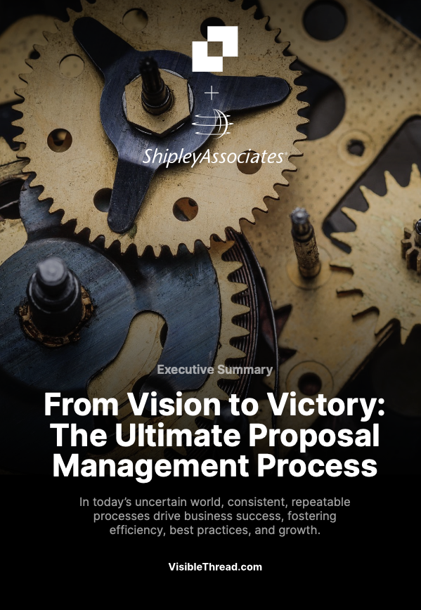 Cover From Vision to Victory - The Ultimate Proposal Management Process