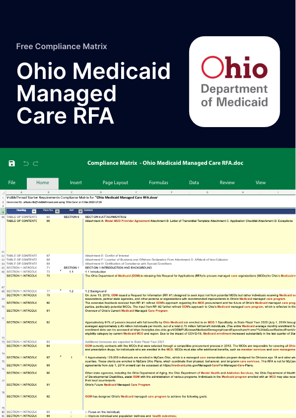Listing - Ohio Medicaid Managed Care RFA