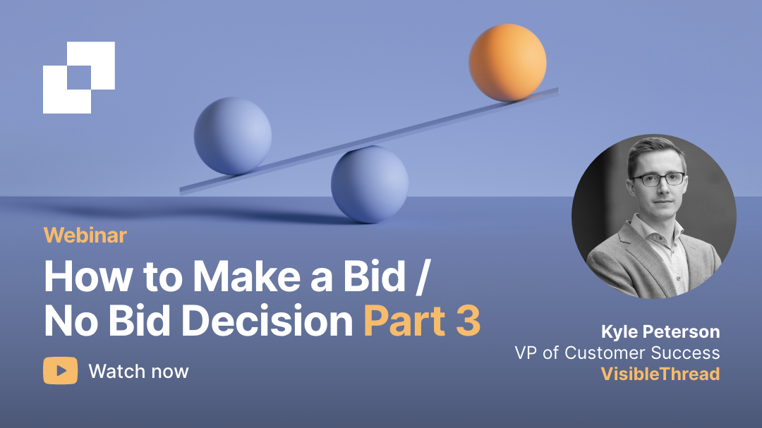 How to Make a Bid/No Bid Decision Part 3