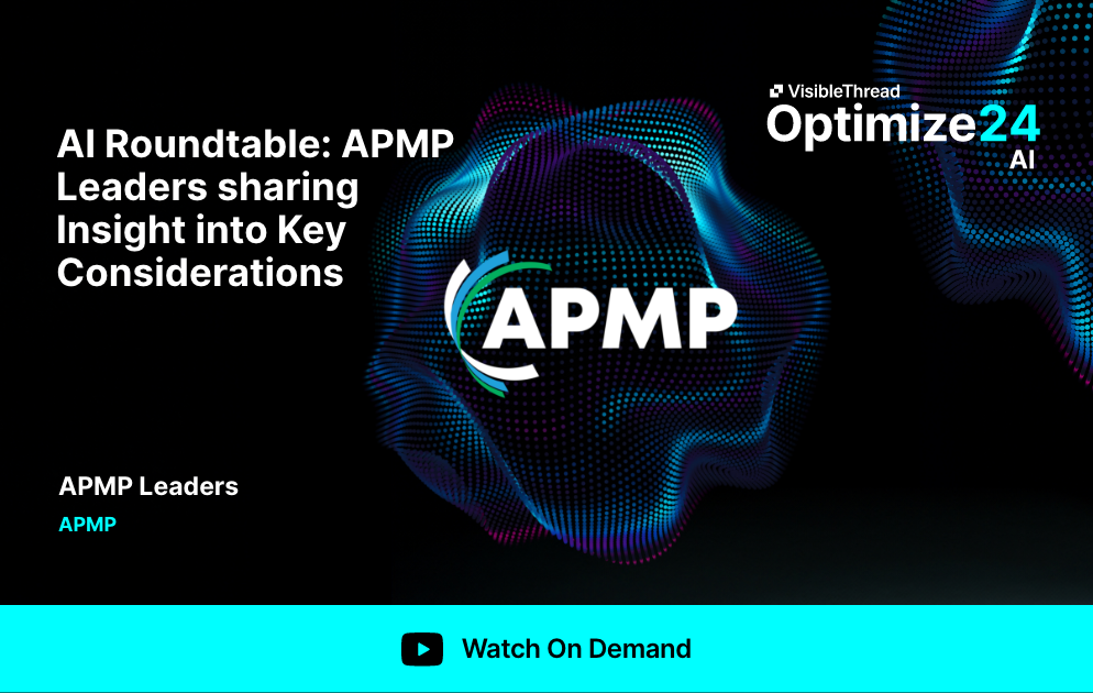 AI Roundtable: APMP Leaders Sharing Insight into Key Considerations