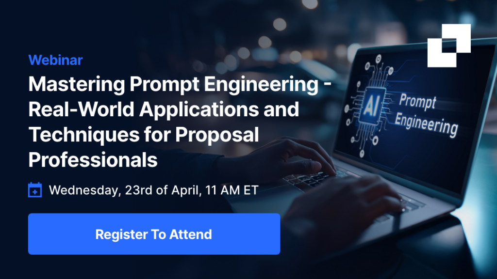 1080x607 - Mastering Prompt Engineering - Real-World Applications and Techniques for Proposal Professionals