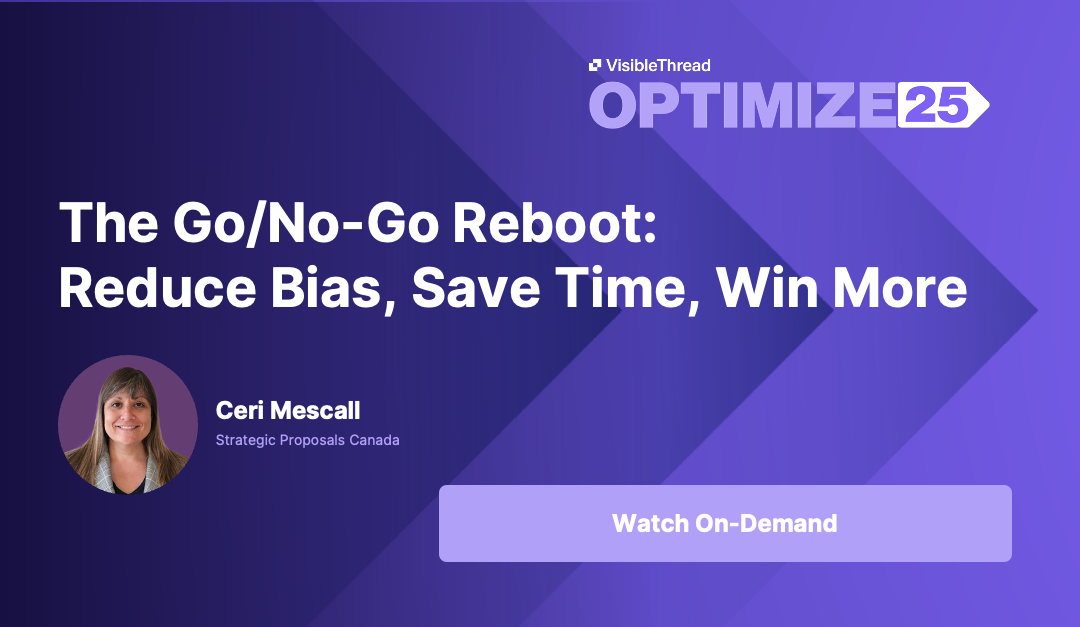 The Go/No-Go Reboot: Reduce Bias, Save Time, Win More