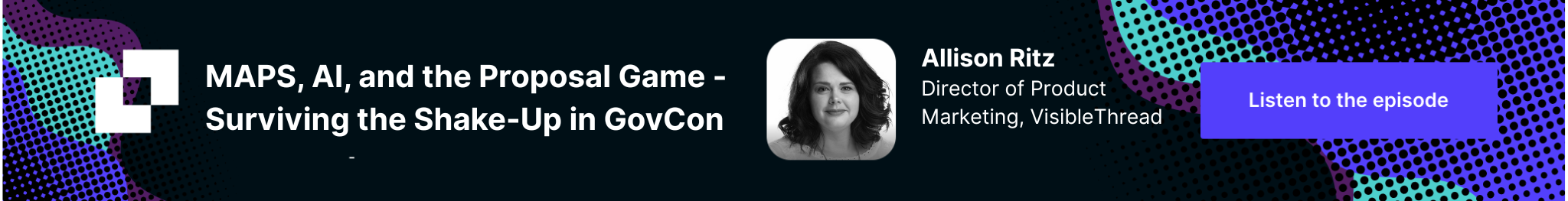 CTA BAnner MAPS, AI, and the New GovCon Playbook