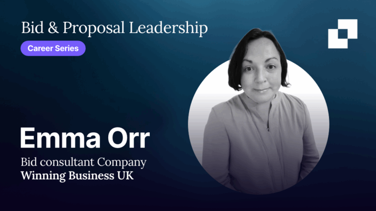 Bid & Proposal Leadership Career Series: Emma Orr