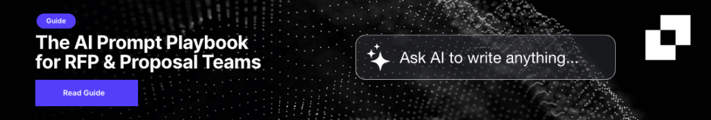 The AI Prompt Playbook for RFP & Proposal Teams