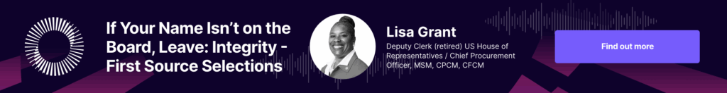 If Your Name Isn’t on the Board, Leave Integrity - First Source Selections - CTA