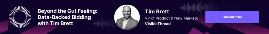 Beyond the Gut Feeling Data-Backed Bidding with Tim Brett - CTA