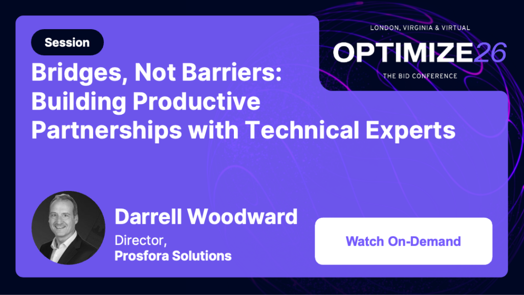 Bridges, Not Barriers: Building Productive Partnerships with Technical Experts