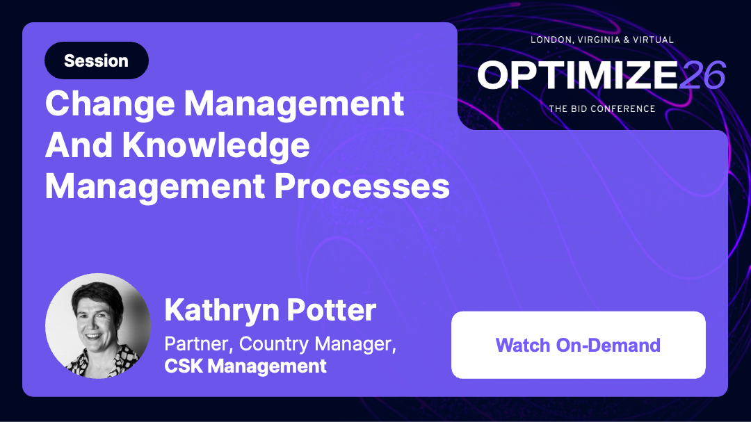 Change Management and Knowledge Management Processes